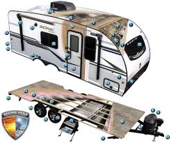 Our rv windshield covers block approximately 94% of the sun's heat and glare. Sonic Construction Venture Rv
