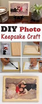 Diy Wood Photo Transfer Keepsake Craft S S Blog Photo Transfer To Wood Keepsake Crafts Photo On Wood