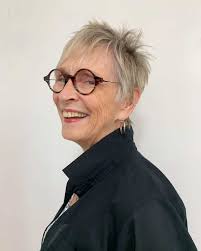 What are the best ways to get a pixie cut for women over 50 with glasses?
