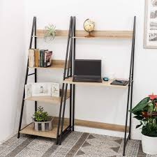 20% coupon applied at checkout. C Hopetree 4 Tier Ladder Shelf Bookcase Bookshelf Plant Display Stand Storage Shelves Industrial Accent Home Office Furniture Black Metal Frame Furniture Home Kitchen Arcadiawinds Com