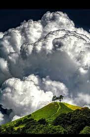 Cumulus Nimbus Clouds Approach Clouds Nature Landscape
