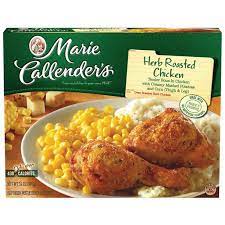 In stock at bedford park. Marie Callender S Frozen Dinner Herb Roasted Chicken 14 Ounce Walmart Com Walmart Com