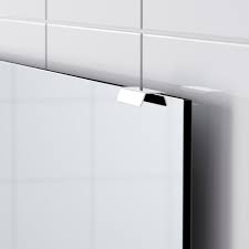 If you bathroom vanity doesn't come with a shelf, install one of ikea's super slender picture ledges. Fullen Mirror With Shelf 50x60 Cm Ikea