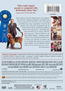 Amazon.com: Best in Show (DVD) : Jennifer Coolidge, Gordon Mark, Karen  Murphy, Christopher Guest, Christopher Guest, Eugene Levy, Christopher  Guest, John Michael Higgins, Michael Hitchcock, Eugene Levy, Jane Lynch,  Michael McKean, Catherine