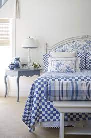 Whether it may be an all white room with bold blue accents or a reversed palette of dark blue canvas with white furniture and furnishings, this duo provides for more experimentation in accessorizing. Beautiful Rooms In Blue And White Blue White Bedroom Blue Rooms White Rooms