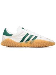Adidas Black And Green Running Shoes Adidas Originals Adidas White And Green X Country Kamanda Sneakers Modesens Minimalist Shoes Sneakers White Adidas