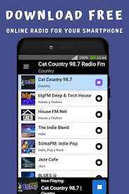 It radio online radio station plays popular artists music with various music genres like country music around the clock 24 hours. Cat Country 98 7 Radio Fm Pensacola Fl Online Download Apk Free For Android Apktume Com