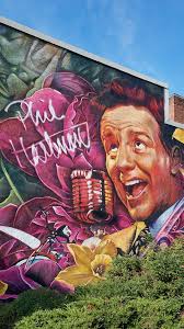 Learn more about the inspiration behind @driftmuralco's "A star over  Brantford: A tribute to Phil Hartman", located