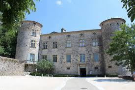 Chateau De Vogue Facade Principale Dept Ardeche France Chateau France Le Manoir