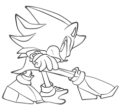 Maybe you would like to learn more about one of these? Shadow The Hedgehog Coloring Pages For Kids Coloring Home