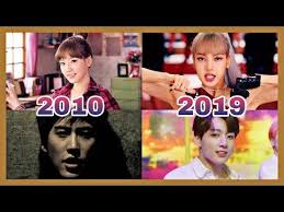 Top 3 Most Viewed Kpop Music Videos Each Year 2010 2019 Youtube Music Videos Kpop Music