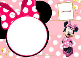 Thus, it makes a perfect choice for your baby's birthday party invitation ventures. Free Printable Minnie Mouse Pinky Birthday Invitation Template F Minnie Mouse Birthday Invitations Minnie Mouse Invitations Mickey Mouse Birthday Invitations