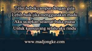 Ahli pengobatan namanya tabib dokter zaman sekarang selamat menjalankan sholat maghrib aku ucapkan untukmu sayang. 13 Kalimat Pantun Untuk Ucapan Selamat Buka Puasa Ramadhan Madjongke