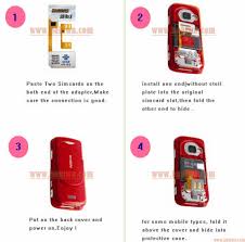 This tutorial should be used for educational purposes only. Genuine 4g Dual Sim Card Adapter For Universal Mobile Phones Supporting 4g Hspa And Lte Simcard