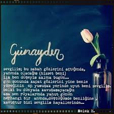 gunaydin gunaydin yerler