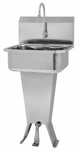 stainless steel, hand wash sink