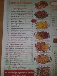 Craving spring rolls and black bean sauce? List Of Their Lunch Specials Picture Of Dragon City Chinese Restaurant Wichita Tripadvisor