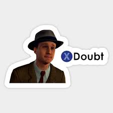 Press X To Doubt Meme Press X To Doubt Autocollant Teepublic Fr