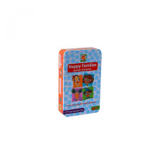 Personalized playing cards make a cute gift for parties and showers. Happy Families Go Fish