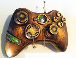 Xbox 360 Controller Wholly Modified Into A Rugged Steampunk 360 Controller Xbox 360 Controller Xbox 360 Xbox