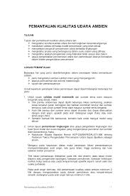 Maka dari itu pencemaran udara merupakan salah satu musuh terbesar manusia di era sekarang ini. Http Dinus Ac Id Repository Docs Ajar Pemantauan Kualitas Udara Pdf