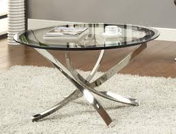 Metal and glass parts are common choices for this style of decoration. Norwood Sectional Glass Top Chrome Coffee Table 702588 Cocktail Tables Just Like Home Express