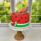 Watermelon Themed Beginner Cake Decorating Class