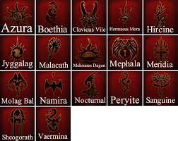 Daedric Prince Symbols Elder Scrolls Tattoo Elder Scrolls Art Skyrim Art