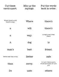 Kindergarten Sayings Phrases Mixed Up By Ready Now Consulting Tpt