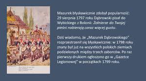 Dlaczego tekst hymnu polski nazywa się mazurkiem dąbrowskiego? 93 Rocznica Ogloszenia Mazurka Dabrowskiego Hymnem Narodowym Aktualnosci Instytut Pamieci Narodowej Poznan