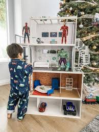 Superhero Headquarters Decoracion Para Ninos Juegos Caseros Para Ninos Casa De Munecas De Madera