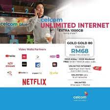 All the terms and conditions of celcom products, collected in one place for you. Celcom Rm68 Month Rebate Rm12x12 Free 1000gb Video Walla Last Open 31 12 19 Shopee Malaysia
