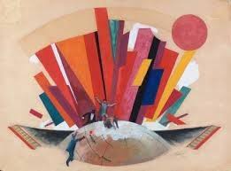 Russian Avant Garde Theatre War Revolution Design At V A Art Design Russian Avant Garde Event Poster Inspiration