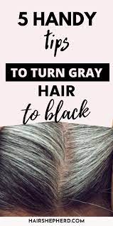 Pic is a hair from my head, white at the tip and black at the base. Tips To Make White Hair Turn Black Again Naturally Black And Grey Hair Grey Hair Remedies Black White Hair