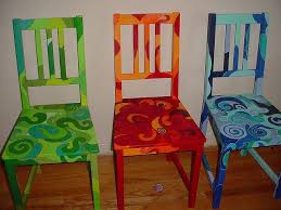 Spring Fall And Winter Whimsical Furniture Funky Painted Furniture Whimsical Painted Furniture