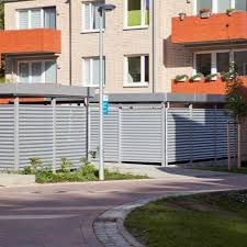 Fahrradhauser Fur Wohquartier Schwarzenbek Fahrradhaus Wellblech Trapezblech