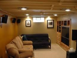 Ceiling And Built Ins Low Ceiling Basement Basement Ceiling Painted Basement Lighting