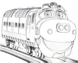 Chuggington coloring pages are a fun way for kids of all ages to develop creativity, focus, motor skills and color recognition. Coloring Page Chuggington Brewster 1
