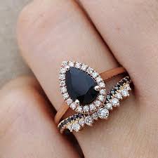 All white gold jewelry features rhodium plating which protects the metal and gives it a silver appearance. 25 Stunning Black Diamond Engagement Rings Who What Wear