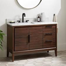 Offset Sink Bathroom Vanities