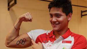 Joseph isaac schooling pjg is a singaporean swimmer. Joseph Schooling Gets Inked After Olympic Swimming Gold Bbc News