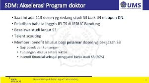 19 jan 2019 proses penilian akreditasi universitas oleh asesor ban pt asesor. Strategi Akselerasi Akreditasi Dan Mutu Sdm Ums 1
