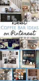 Best Coffee Bar Ideas On Pinterest This Diy Coffee Bar Board Has Tons Of Ideas To Make Your Own Coffee Bar At Ho Diy Coffee Bar Coffee Bar Coffee Bar Station