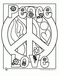 Free Peace Sign Coloring Page For Older Kids Letscolorit Com Love Coloring Pages Printable Flower Coloring Pages Flower Coloring Pages