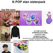 Entdecke bei tiktok kurze videos zum thema new kpop stan. The Kpop Stan Starterpack Starterpacks