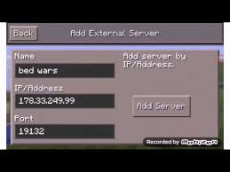 Lista de servidores de minecraft pocket edition. Minecraft Pe Bedwars Server Toko Pedh
