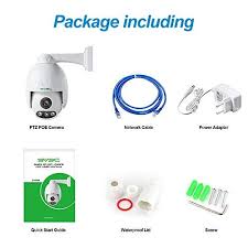 Sv3c 1080p Ptz Ip Poe Camera Security Outdoor Pan Tilt Zoom 4xoptical Zoom Speed Dome Prohd 165ft Night Vision Dome Camera Cmos Sensor Surveillance Cameras
