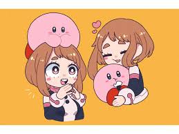 See more ideas about aesthetic anime, black cartoon characters, cartoon profile pictures. Uraraka Kirby Wallpapers Wallpaper Cave