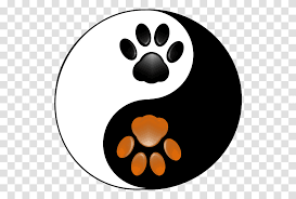 Perfect if you like complex coloring pages, . Cherokee Animal Hospital Yin Yang Alternative Therapy Rainbow Coloring Page Footprint Transparent Png Pngset Com