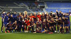 Un hecho extraordinario después de que el barça de lluís cortés se haya proclamado campeón de. El Barca Campeon De La Copa De La Reina 2020 3 0